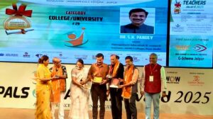 एमईआरआई कॉलेज के डॉ. एस.के. पांडेय को मिला प्रतिष्ठित शिक्षक सम्मान