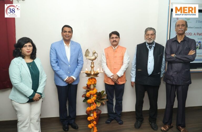 एमईआरआई का ICSSR प्रायोजित सेमिनार: शिक्षा, नवाचार और समावेशन पर फोकस