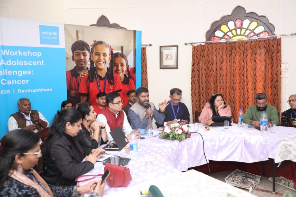 सवाई माधोपुर में एचपीवी टीकाकरण पर दो दिवसीय राष्ट्रीय कार्यशाला सम्पन्न, विशेषज्ञों ने किशोरियों के मुफ्त टीकाकरण अभियान की उठाई मांग
