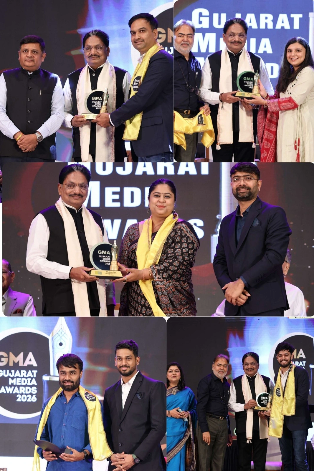 अहमदाबाद में ‘गुजरात मीडिया अवॉर्ड्स 2026’ का भव्य आयोजन, पत्रकारिता के 22 उत्कृष्ट प्रतिभाओं का सम्मान