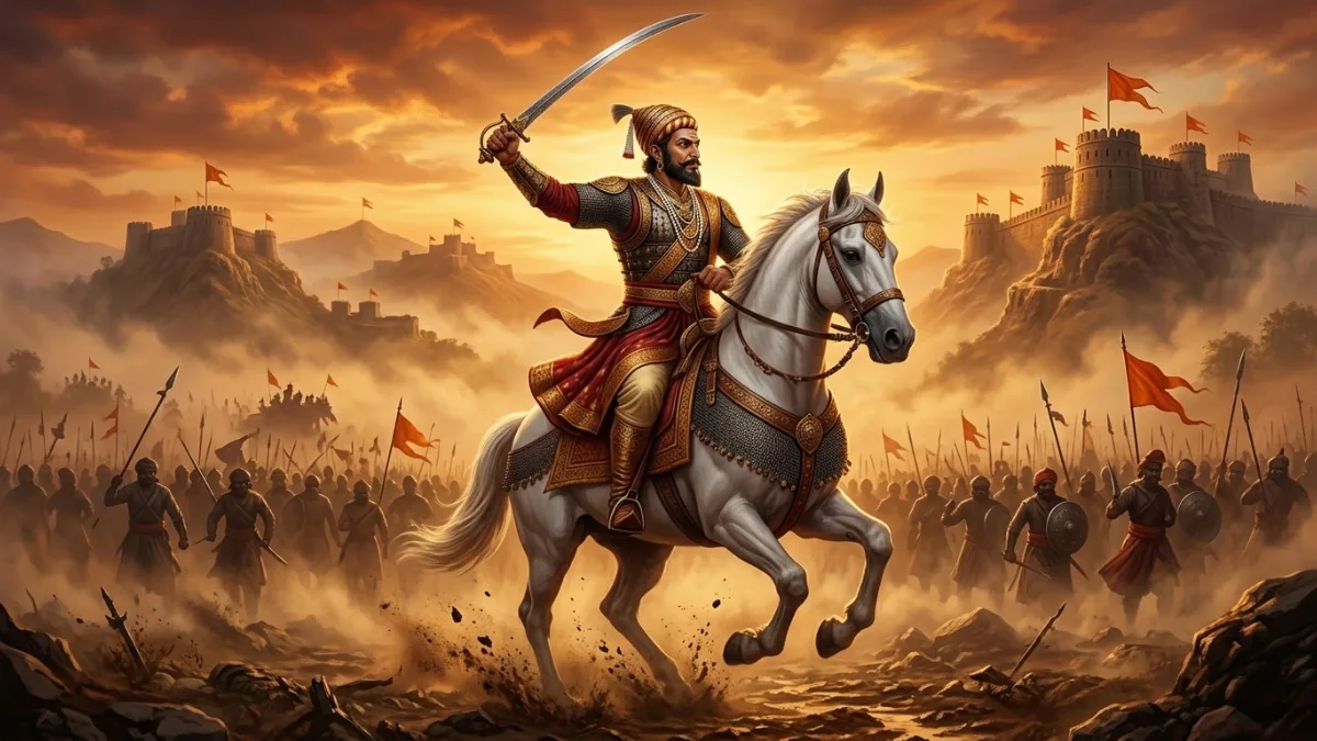 छत्रपति शिवाजी महाराज की पुण्यतिथि पर देशभर में नमन