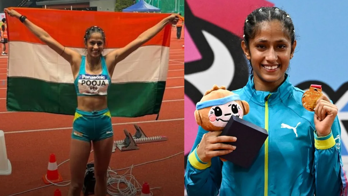 Asian U20 Athletics C’ships : पूजा सिंह ने तोड़ा 14 साल पुराना रिकॉर्ड, हाई जंप में जीता गोल्ड