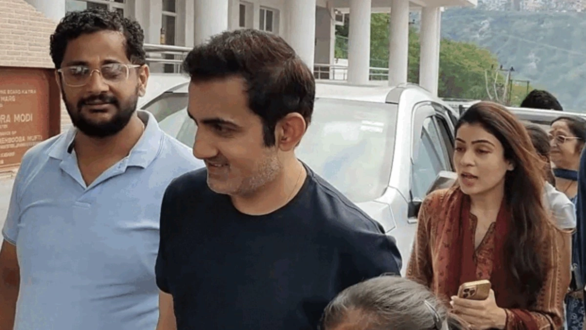 कटरा पहुंचे Gautam Gambhir, किए माता वैष्णो देवी के दर्शन