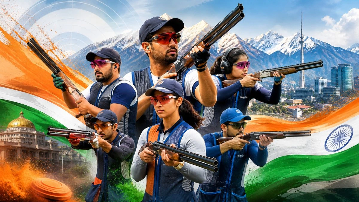 अल्माटी ISSF विश्व कप में भारत के 12 निशानेबाज
