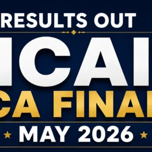 ICAI CA May 2026 Result