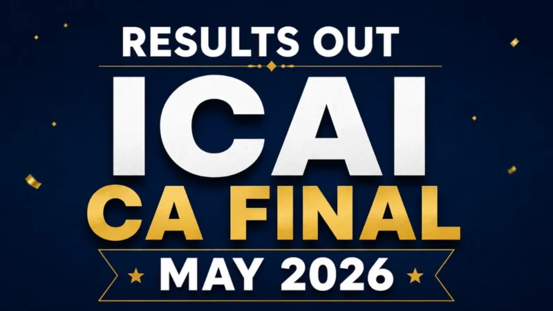 ICAI CA May 2026 Result