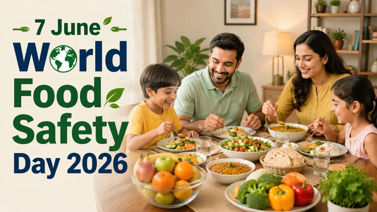World Food Safety Day 2026 : सुरक्षित भोजन ही स्वस्थ जीवन की असली कुंजी