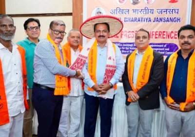 अखिल भारतीय जनसंघ का बड़ा ऐलान: यूपी चुनाव से शुरू होगा अभियान, पूरे देश में अपने दम पर लड़ेगी चुनाव