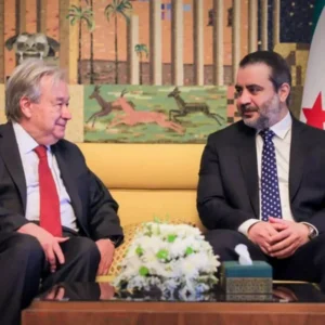 Antonio Guterres Syria