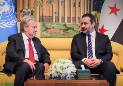 Antonio Guterres Syria