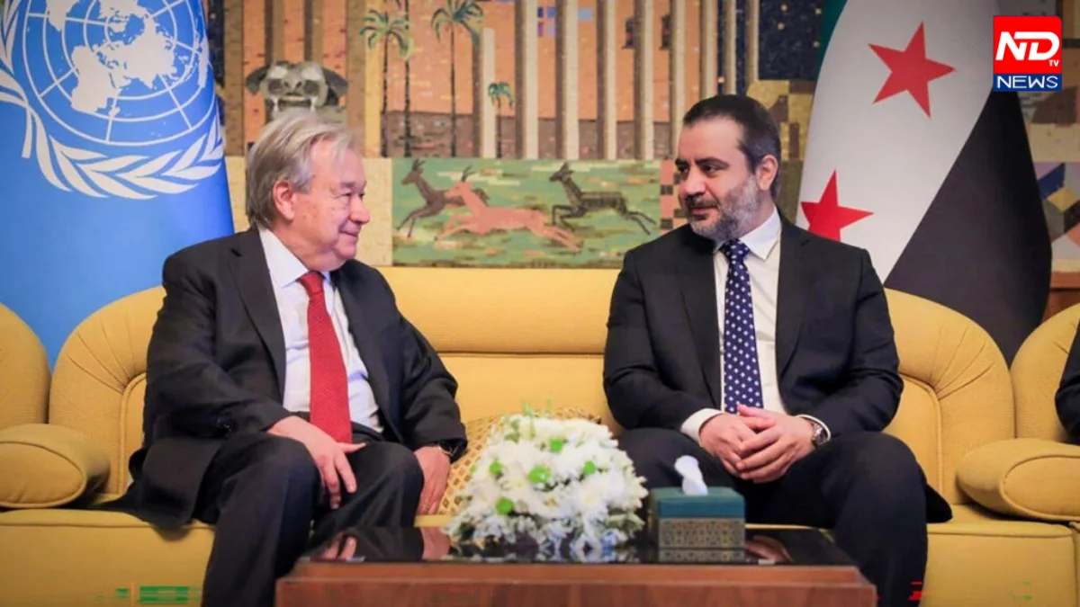 Antonio Guterres Syria