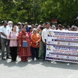 GOFTE के नेतृत्व में दिल्ली में तकनीकी शिक्षा कर्मचारियों का शांतिपूर्ण पैदल मार्च