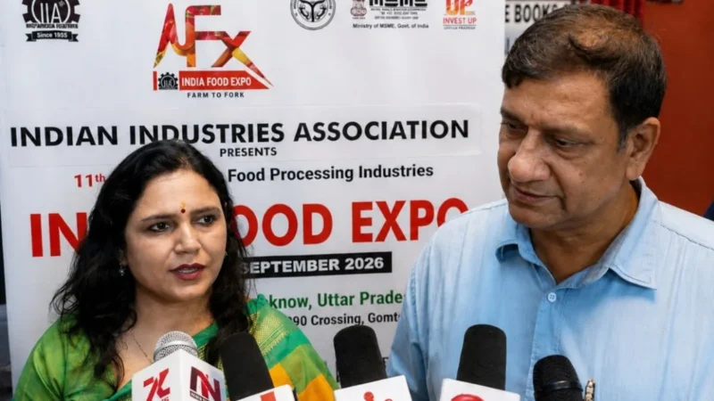 आईआईए का 11वां इंडिया फूड एक्सपो 2026 लखनऊ में, दिल्ली में उद्योग संवाद