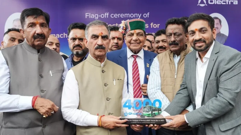 ओलेक्ट्रा ने रचा इतिहास, भारत में 4,000 इलेक्ट्रिक बसें उतारने वाली पहली कंपनी बनी