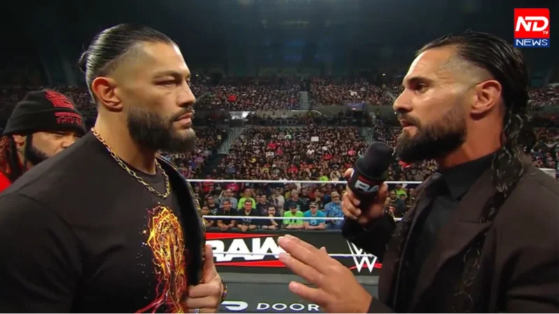 Roman Reigns Seth Rollins