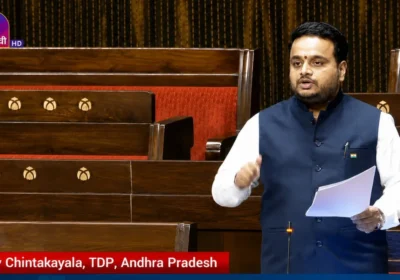 राज्यसभा में गूंजा ‘वंदे मातरम्’, टीडीपी सांसद चिंतकायला विजय ने राष्ट्रीय एकता और भारत की सांस्कृतिक विरासत पर दिया जोर