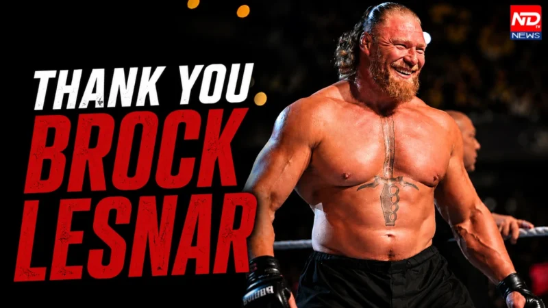 Brock Lesnar Retires