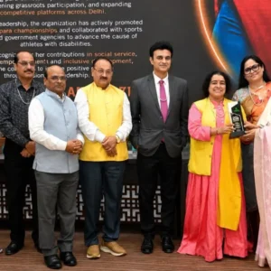 पैरा स्पोर्ट्स योगदान के लिए पारुल सिंह को मिला नेशनल आइकन अवॉर्ड 2026