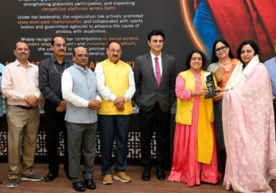 पैरा स्पोर्ट्स योगदान के लिए पारुल सिंह को मिला नेशनल आइकन अवॉर्ड 2026