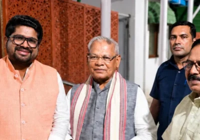 डॉ. भार्गव मल्लप्पा ने मंत्री जीतन राम मांझी से की मुलाकात, दिया न्योता