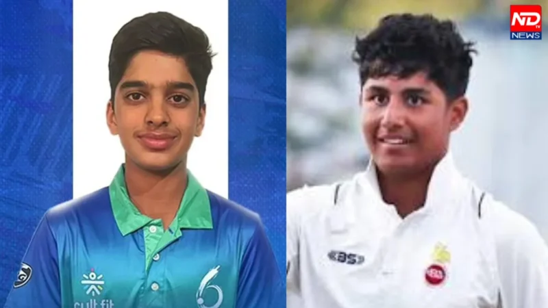 Anvay Dravid Aryaveer Sehwag