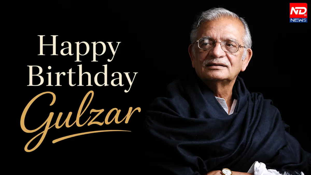 Happy Birthday Gulzar