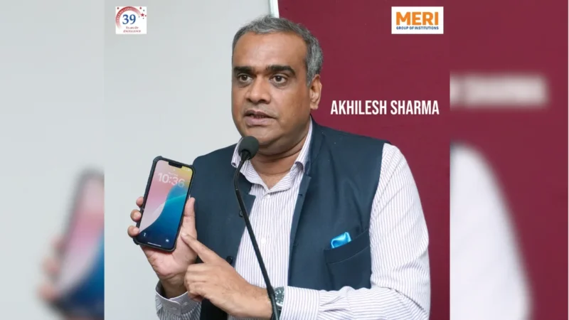 एमईआरआई कॉलेज में टीवी एंकरिंग और करियर अवसरों पर एक्सपर्ट टॉक