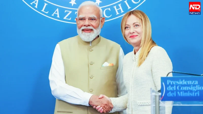 Modi Wishes Meloni