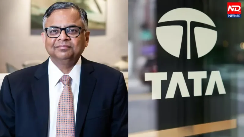 N Chandrasekaran Tata Sons