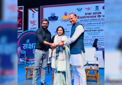 ‘दिव्यांगों के नाम एक शाम’ में दिल्ली पैरालंपिक समिति के अध्यक्ष पारुल सिंह सम्मानित