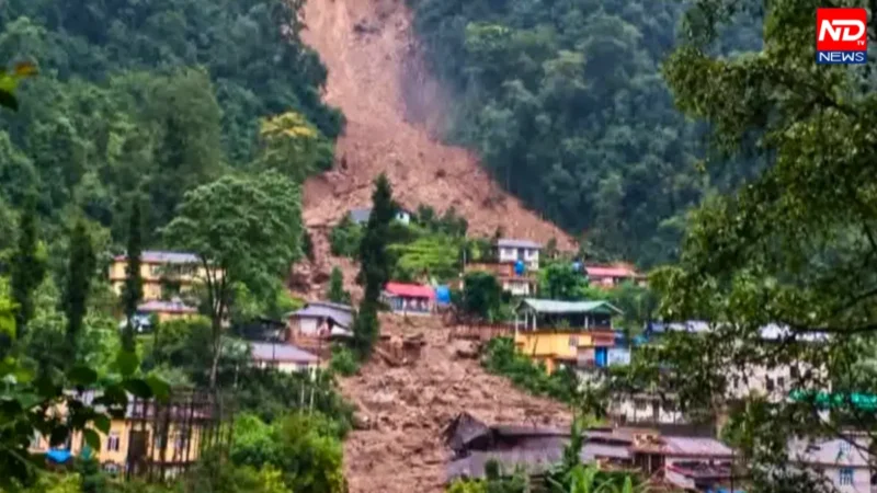 Sikkim Landslide