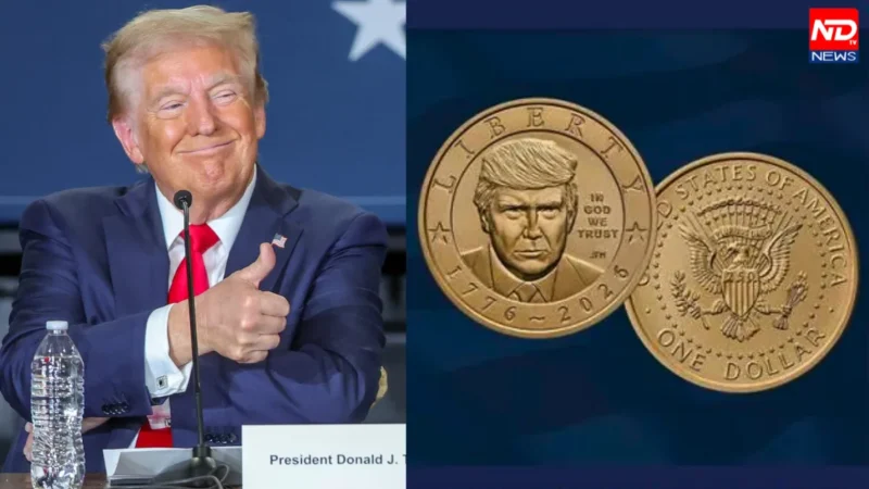 Trump 1 Dollar Coin