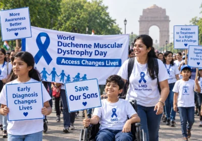 विश्व ड्यूशेन मस्क्युलर डिस्ट्रॉफी दिवस पर 7 सितंबर को नई दिल्ली में निकलेगी जागरूकता रैली