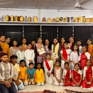 नाद संगम में युवा कलाकारों ने पेश किया शास्त्रीय संगीत और कथक