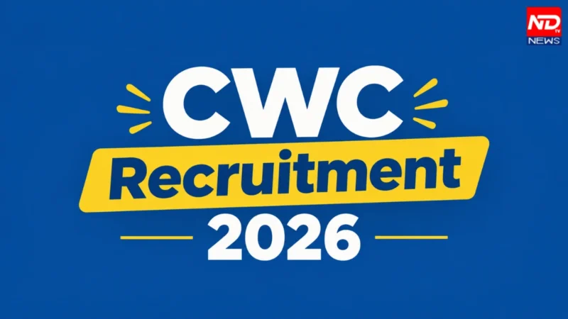 CWC Recruitment 2026