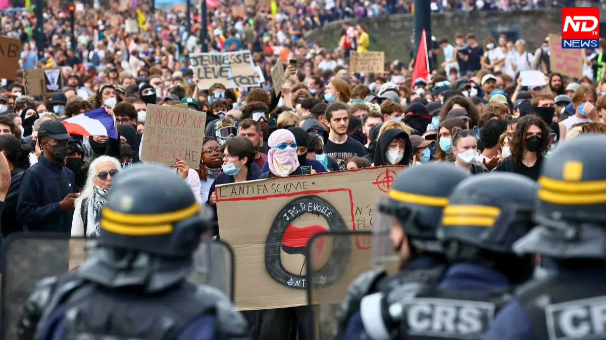 France Student Protest