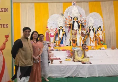 दिल्ली के किदवई नगर ईस्ट में महिला नेतृत्व वाली समिति मना रही दुर्गा पूजा का छठा वर्ष
